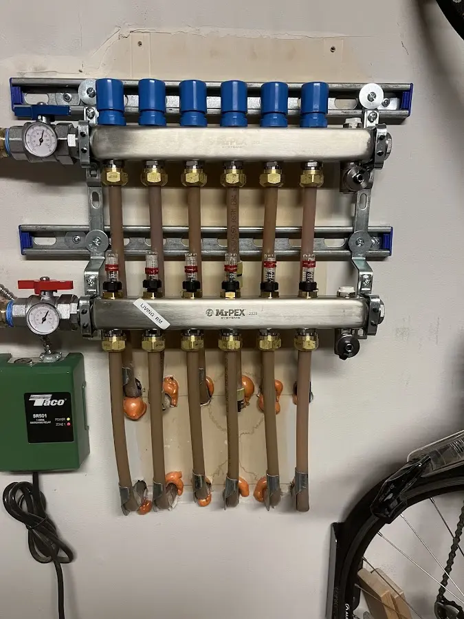 Plumber performing Leak Detection at a residential property in Amarillo